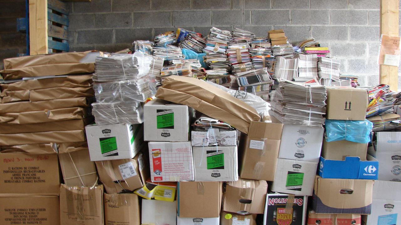 Le local papier de l'association